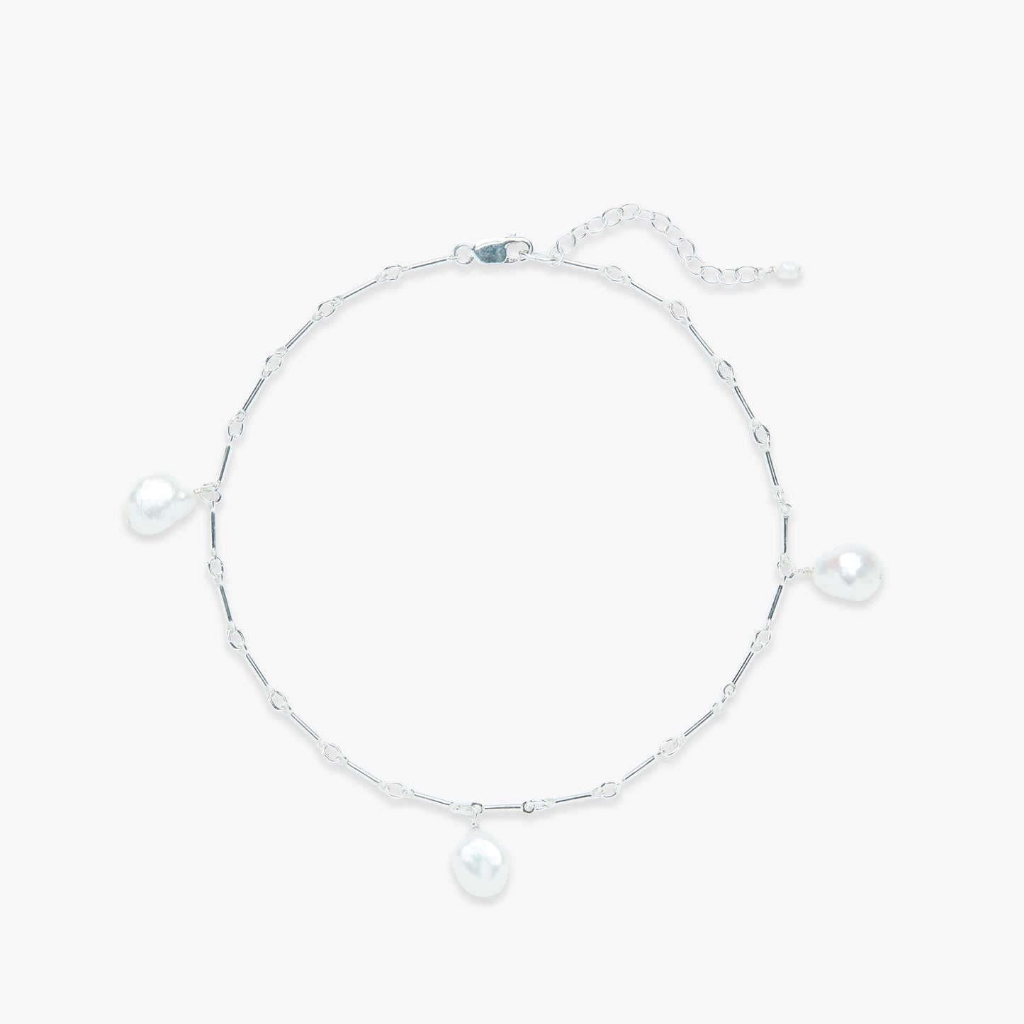 Lilo anklet silver