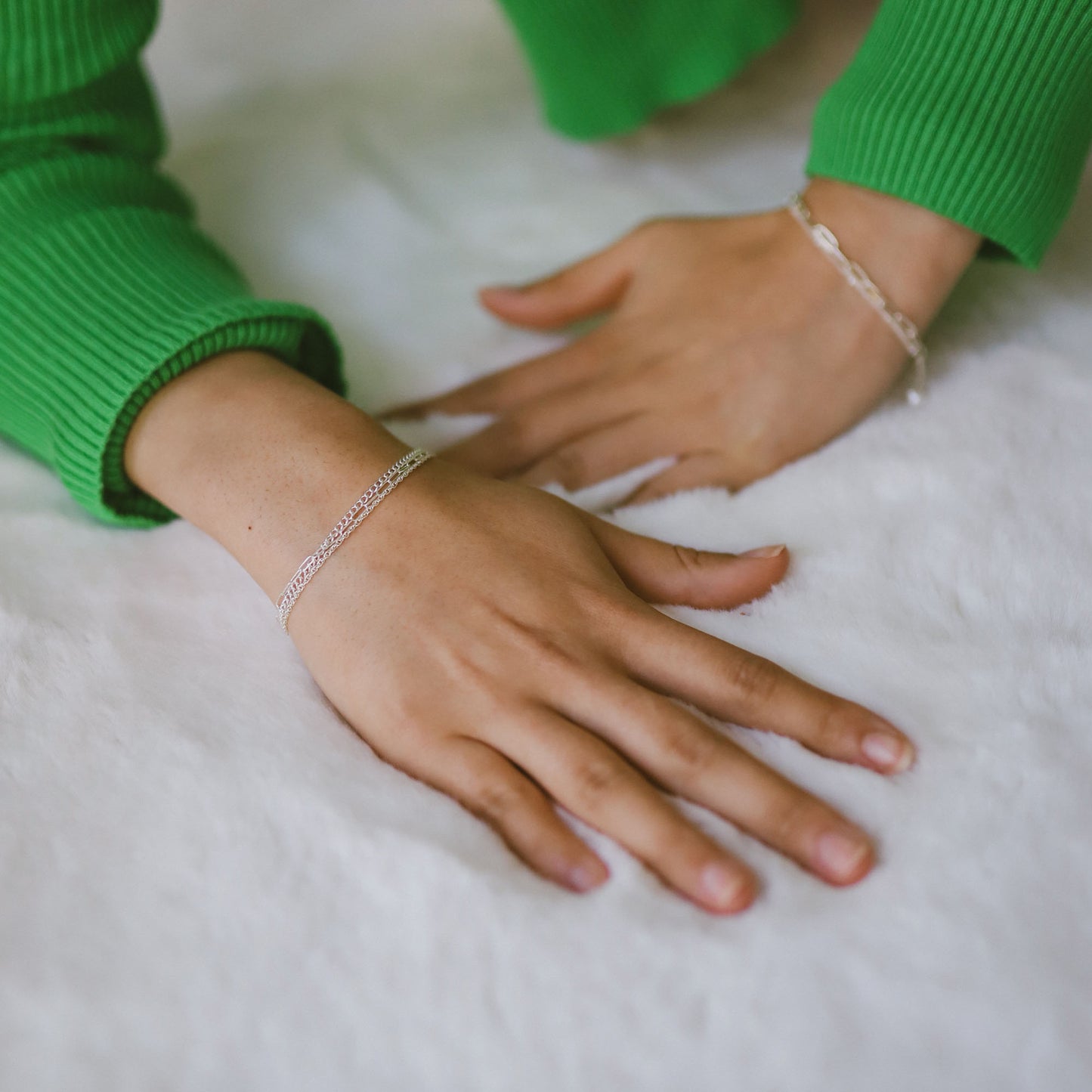 Zilveren armbanden statement en basic