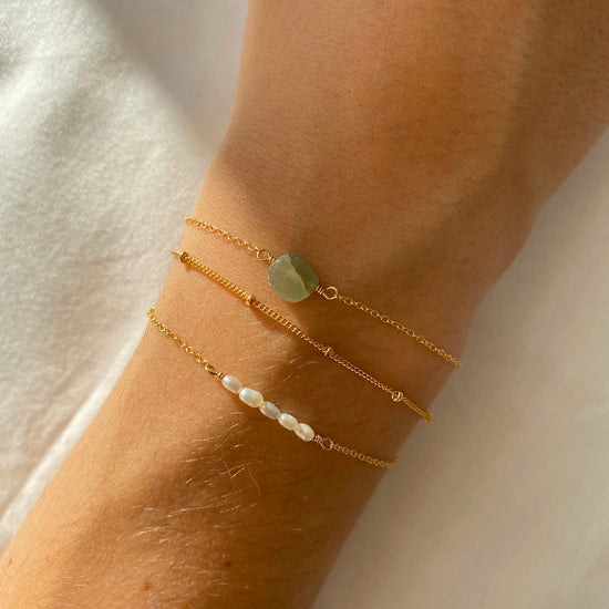 Always With Me armband set gold filled