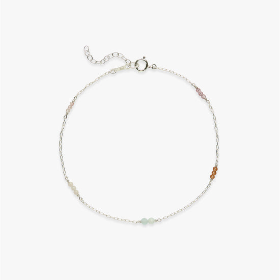 Candy Sunset palette anklet silver