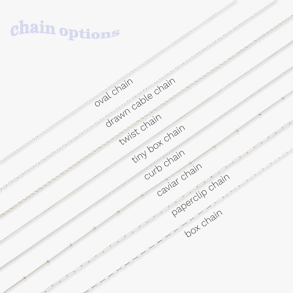 
                  
                    Basic drawn cable chain necklace silver
                  
                