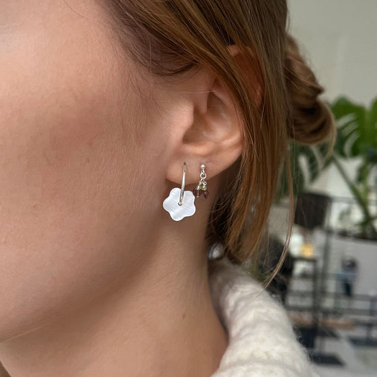 Cherry Blossom earring set silver