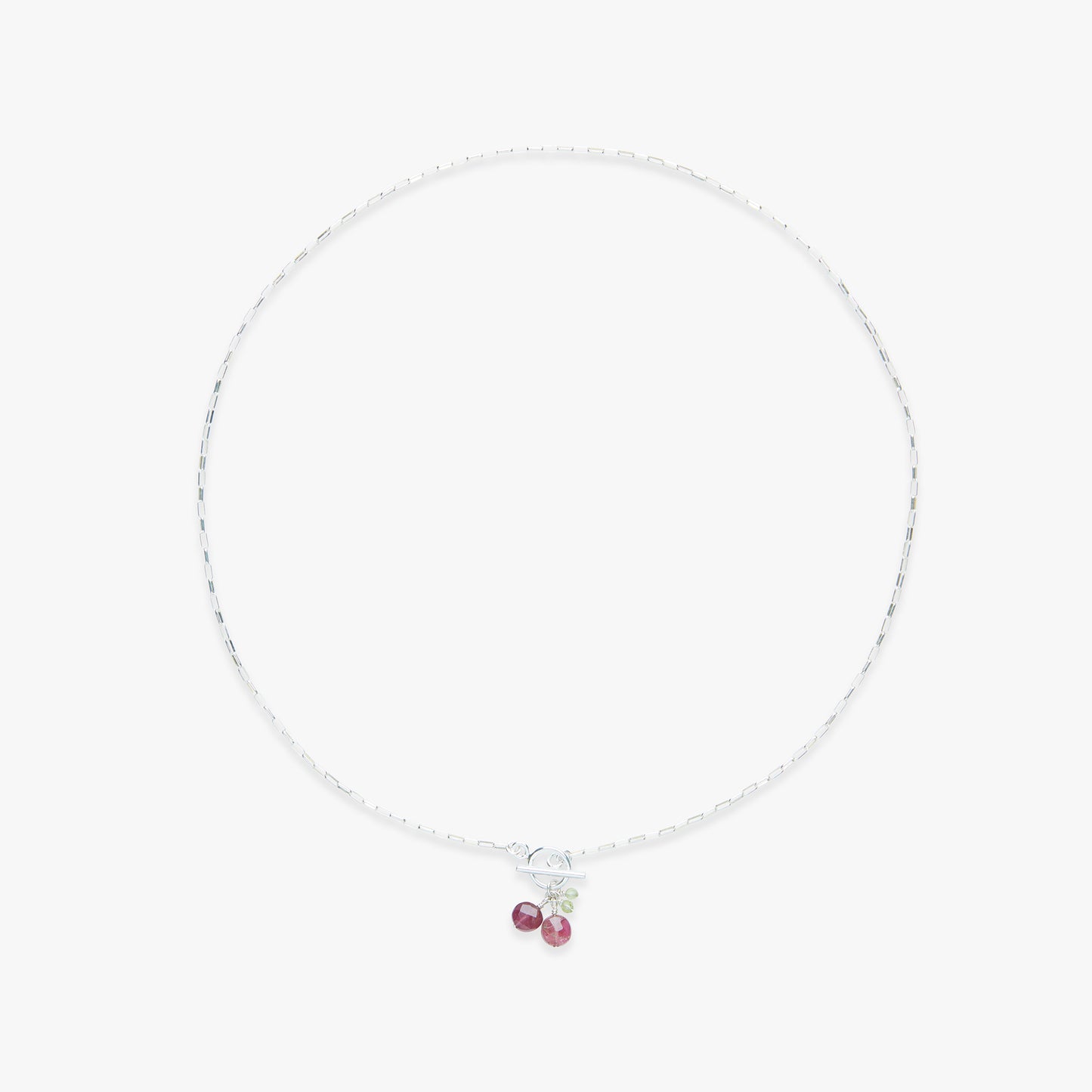 Load image into Gallery viewer, Cherry on top necklace silver
