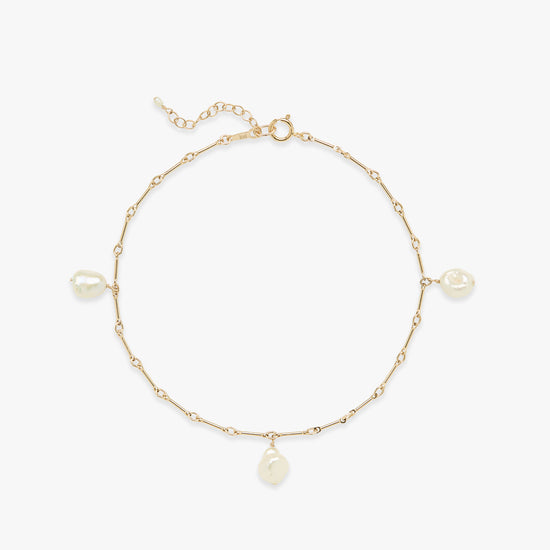 Lilo anklet gold filled