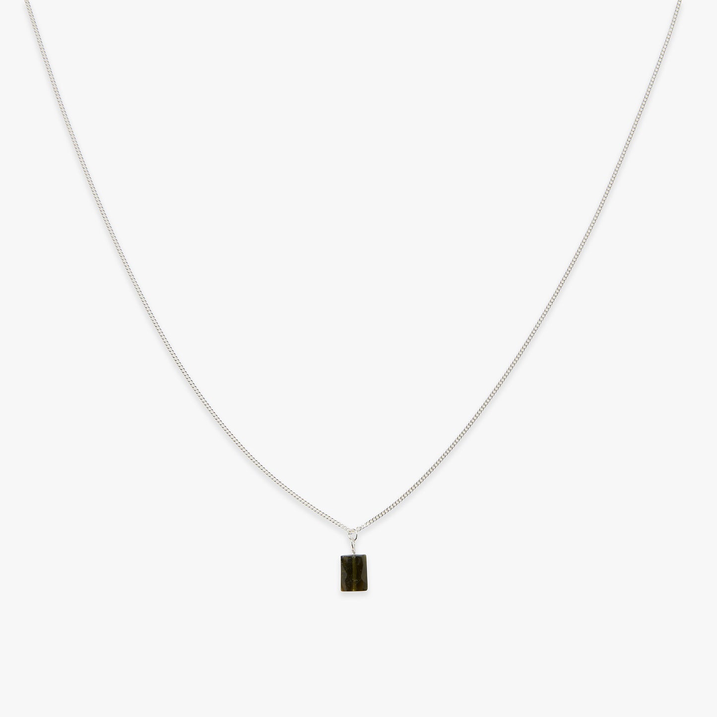 Minimal Janny ketting zilver