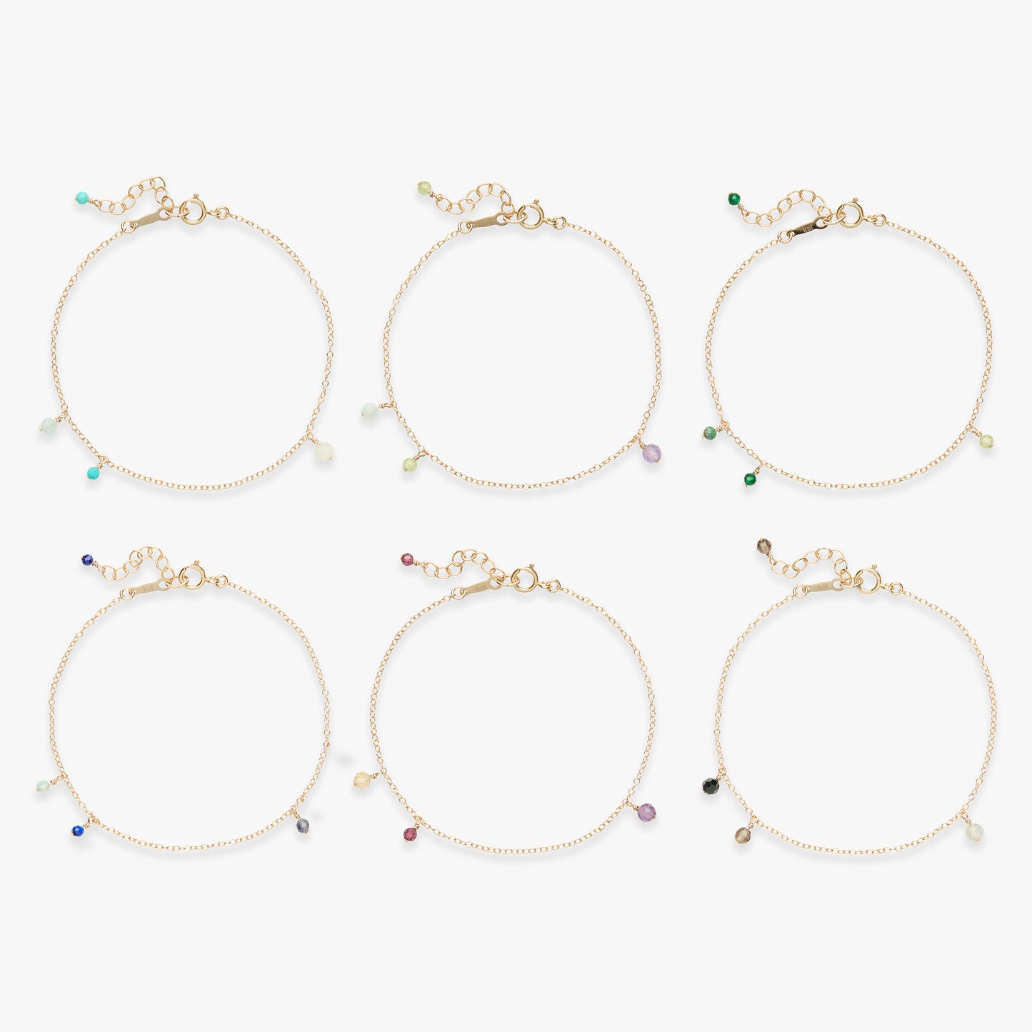 Minimal Palette bracelet gold filled