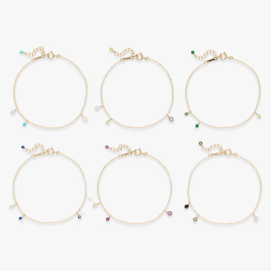 Minimal Palette bracelet gold filled