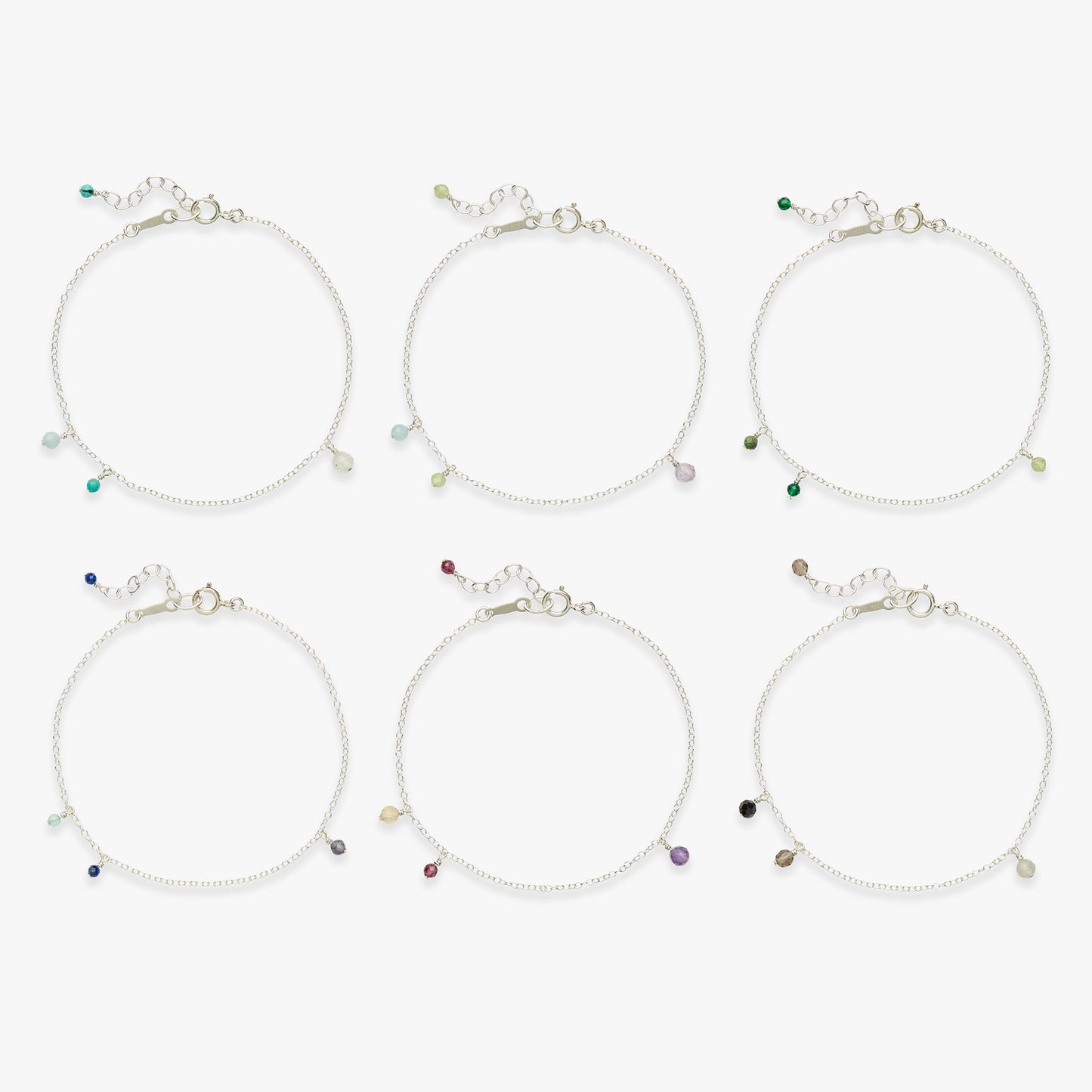 Minimal Palette bracelet silver