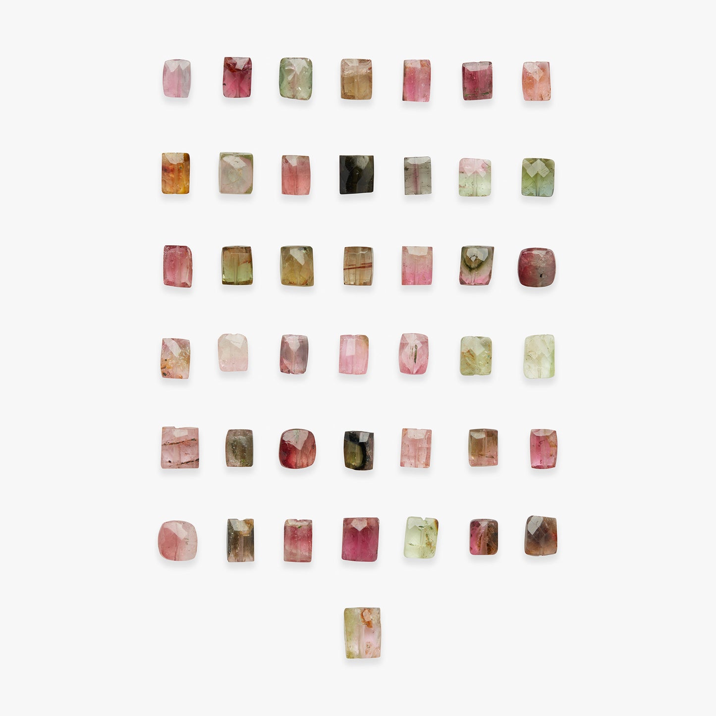 Add-on multicolour rectangle tourmaline part III