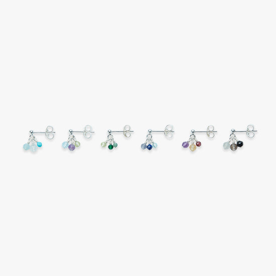 Palette charms stud silver
