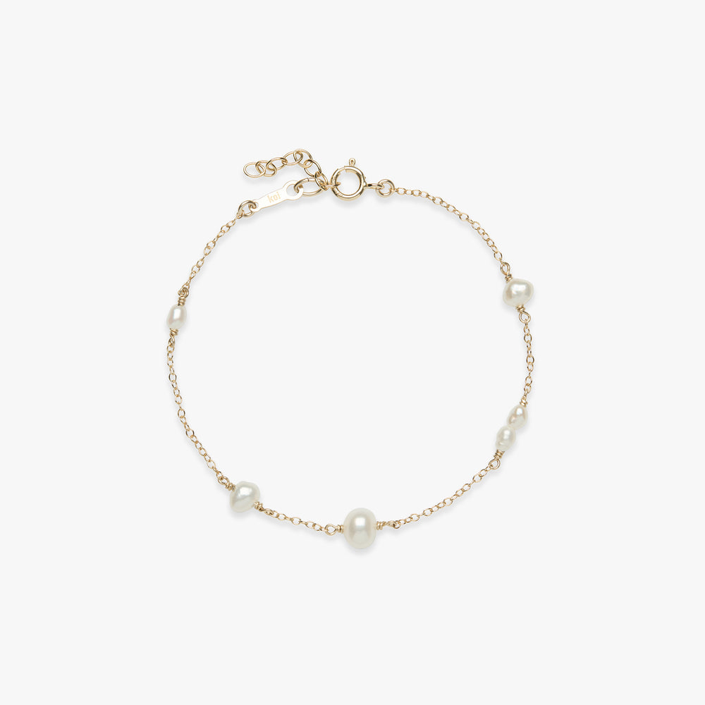 Pearl Party bracelet gold filled