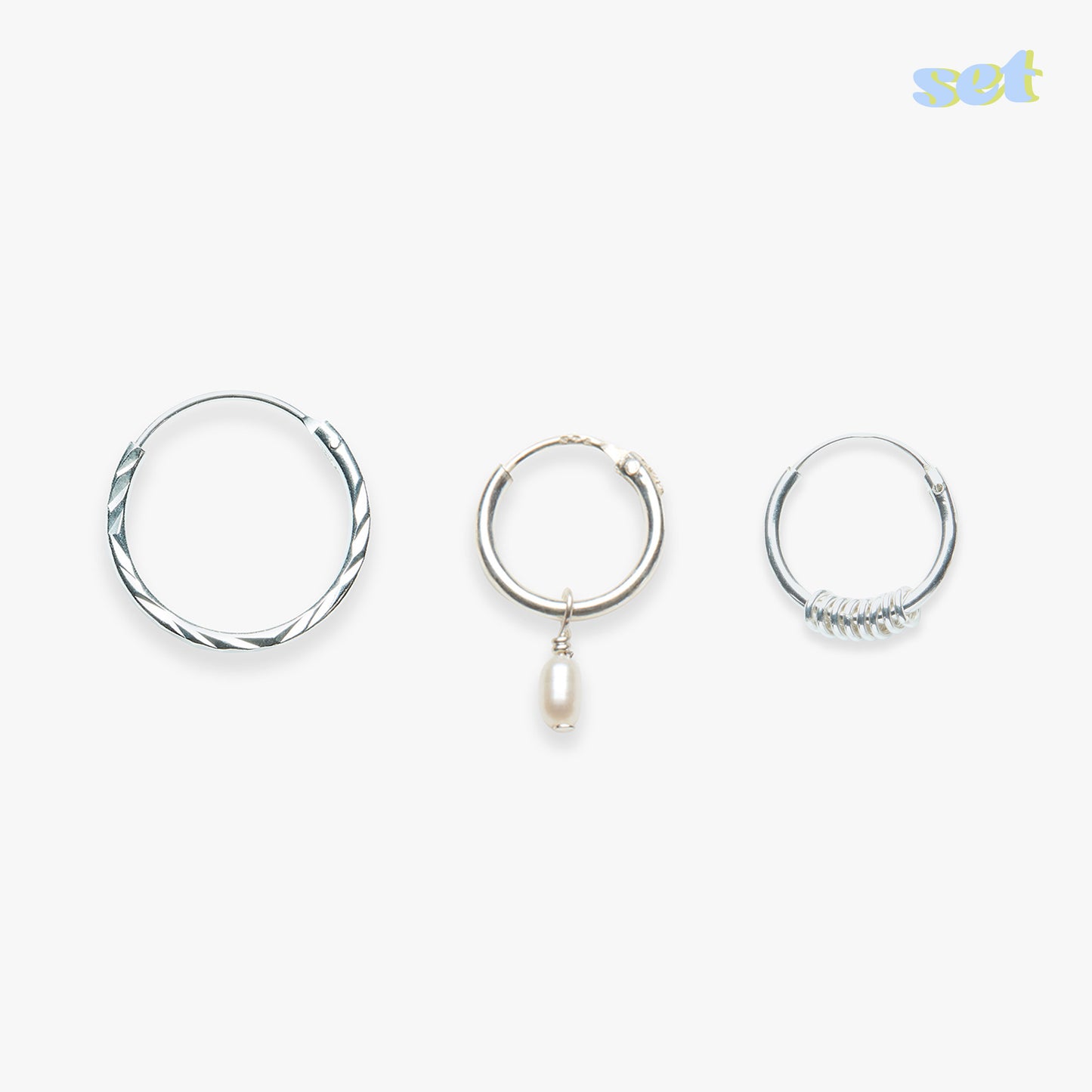 Perfect Basic earring set silver
