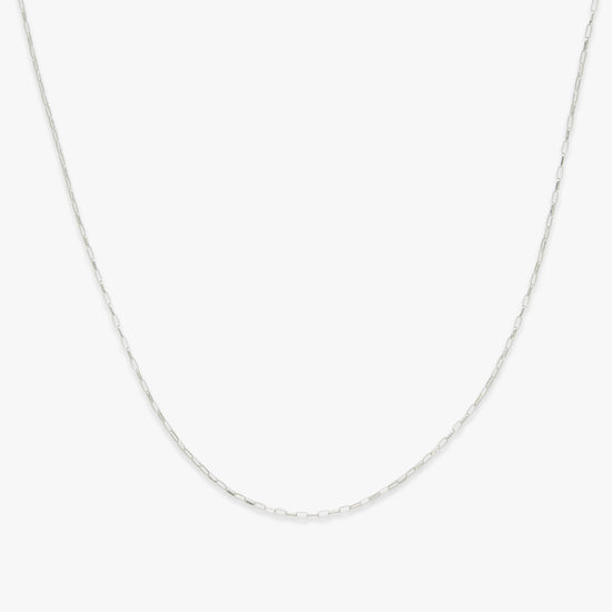 Rolo chain necklace silver