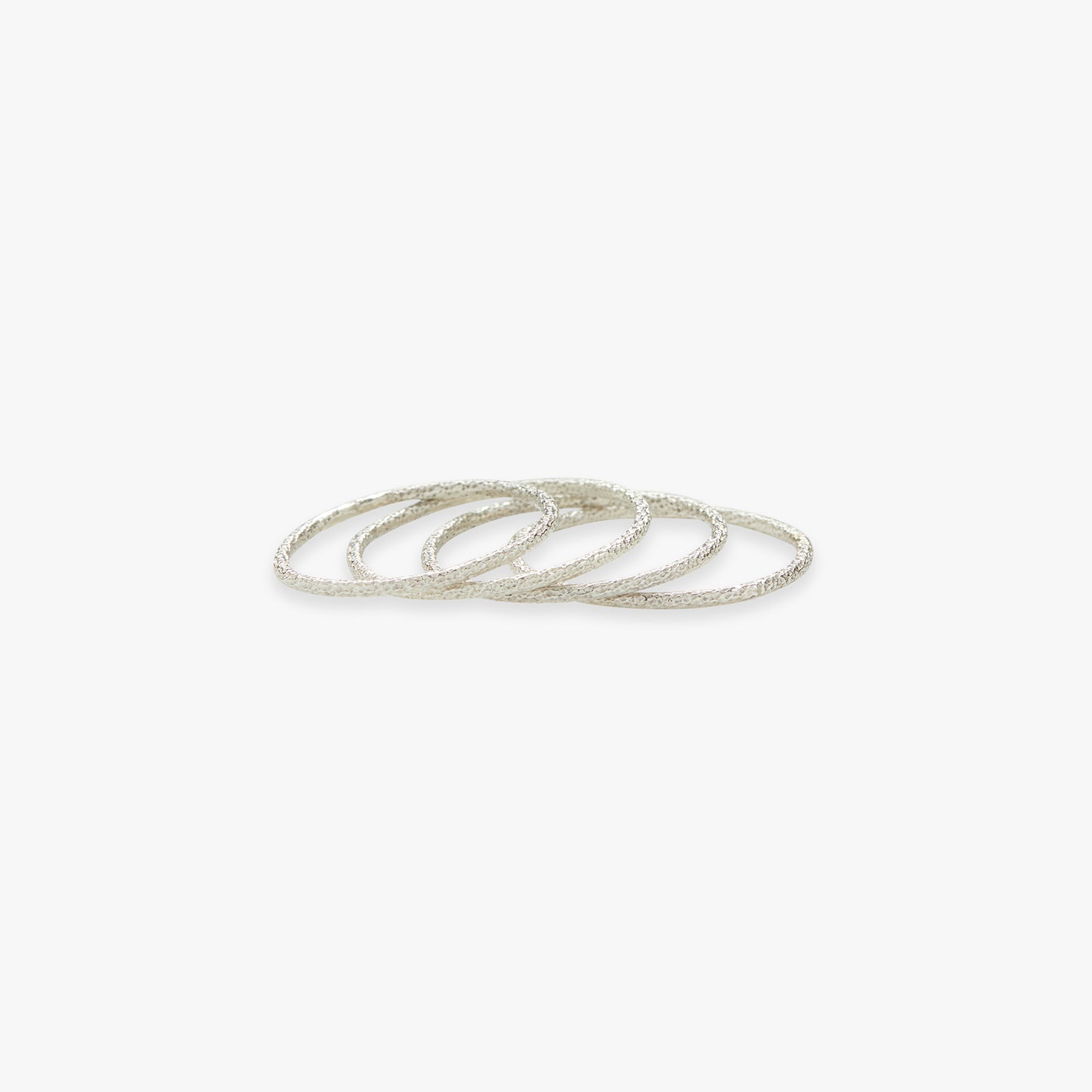 Load image into Gallery viewer, Sparkle stacking ring silver
