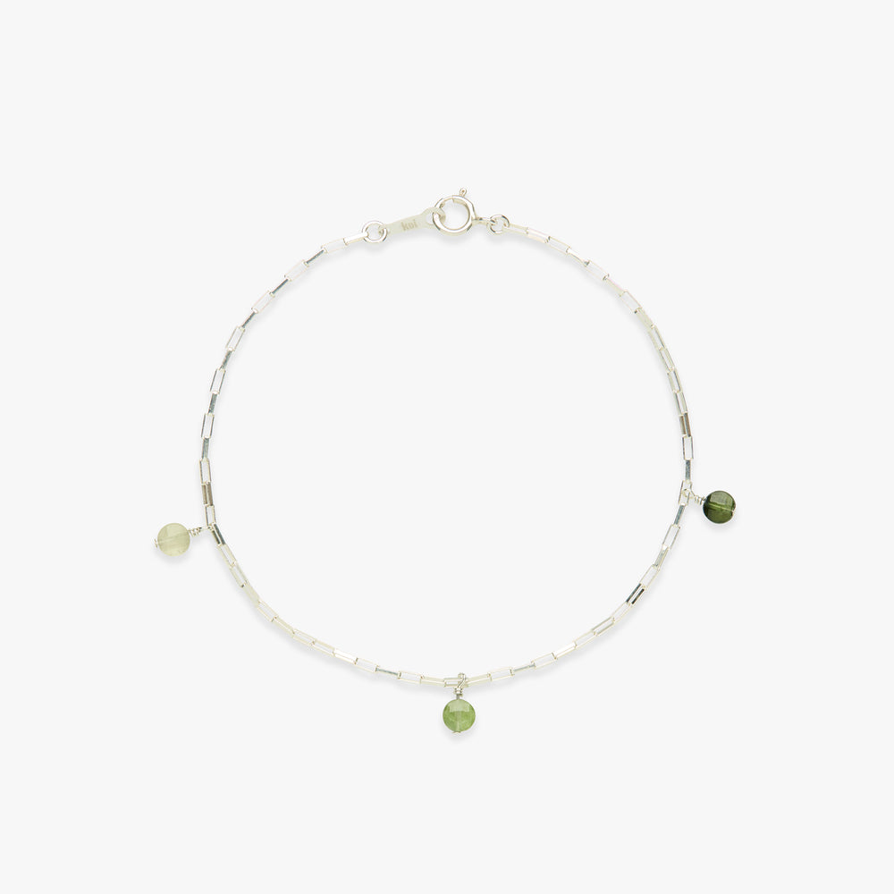 
                  
                    Tourmaline gradient bracelet silver
                  
                