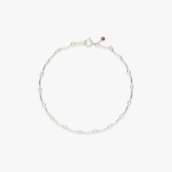 Wave bracelet silver