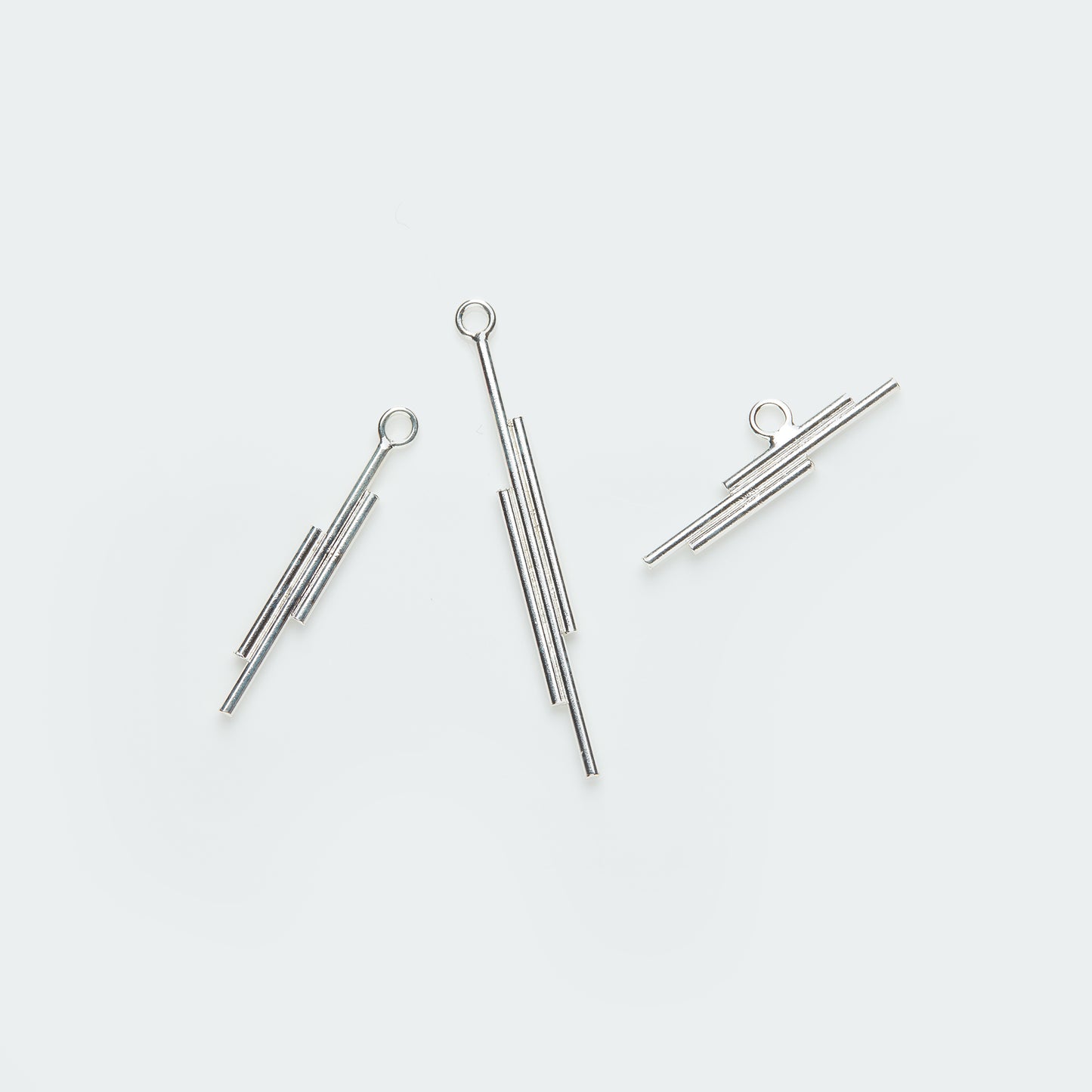 Add-on Lines pendants silver