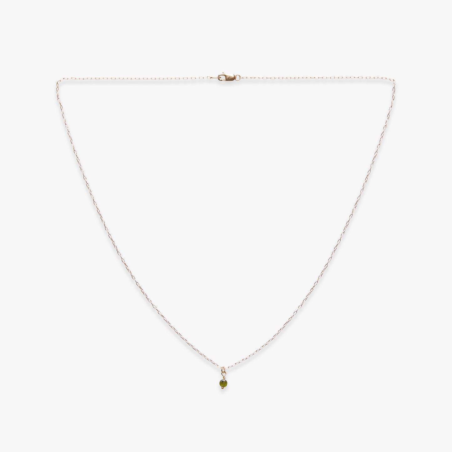 Load image into Gallery viewer, Birthstone necklace gold filled
