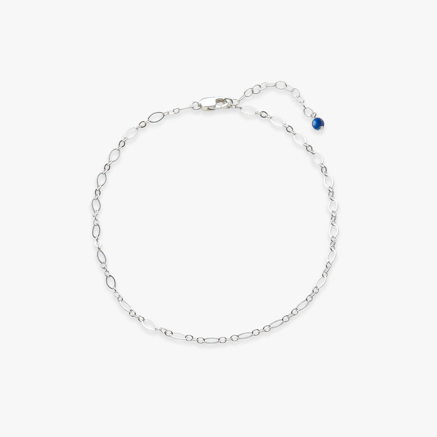 Load image into Gallery viewer, Coral anklet silver
