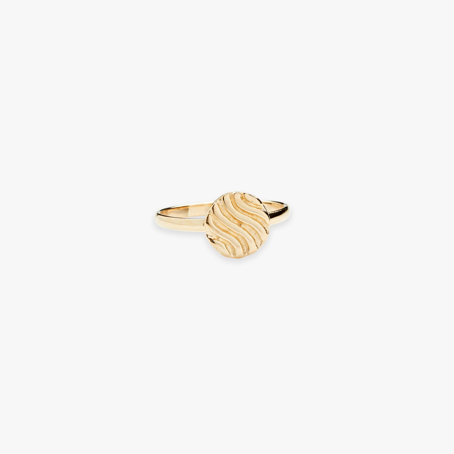 Dunes ring gold