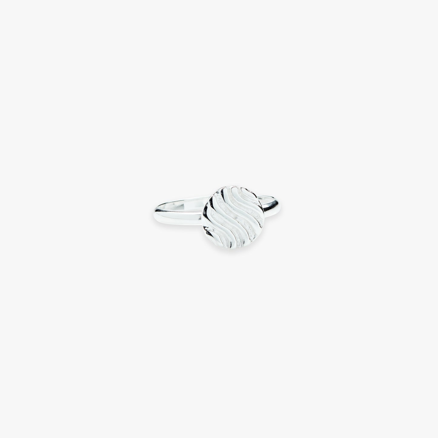 Dunes ring silver