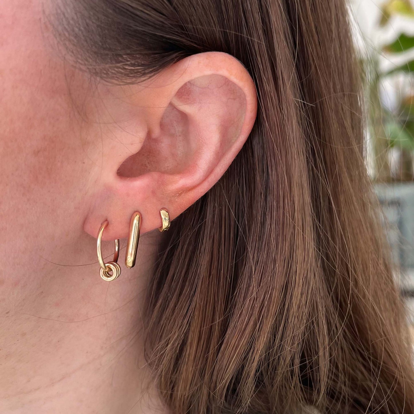 60 Casual ear rings ideas | gold earrings designs, gold jewelry fashion,  gold jewelry earrings