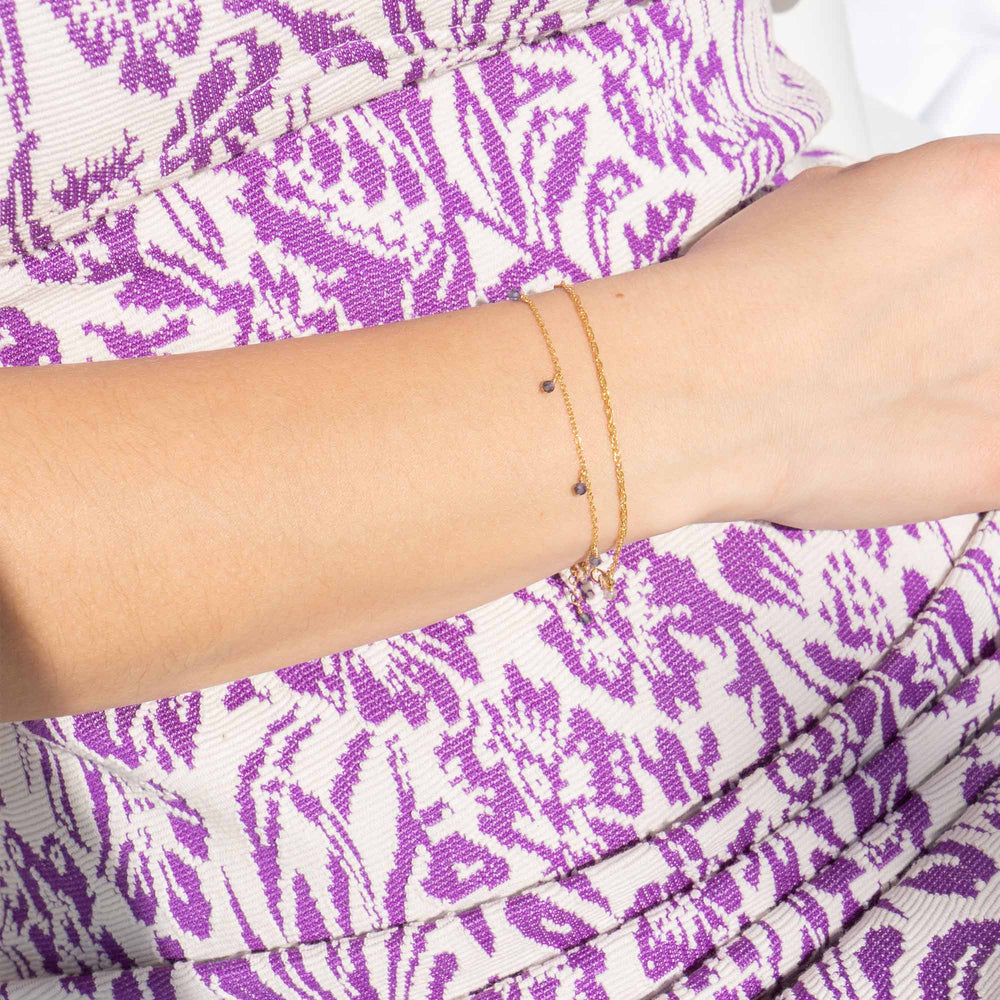 
                  
                    Gouden gold filled armbandjes met edelstenen
                  
                