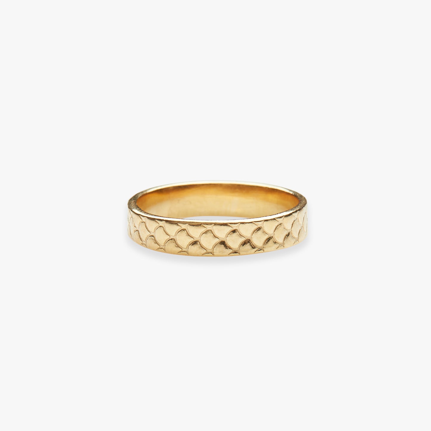 Mermaid Skin ring gold