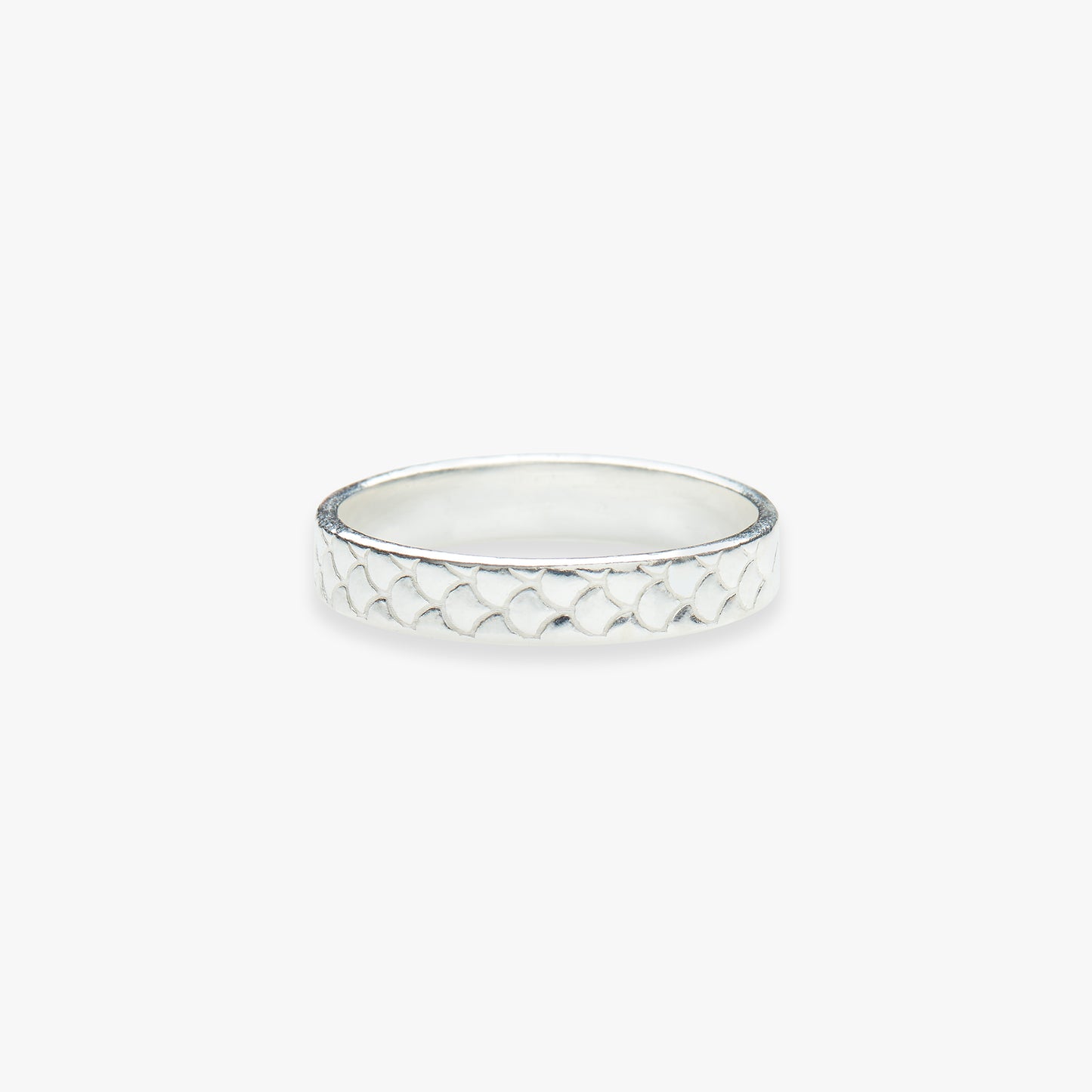 Mermaid Skin ring silver