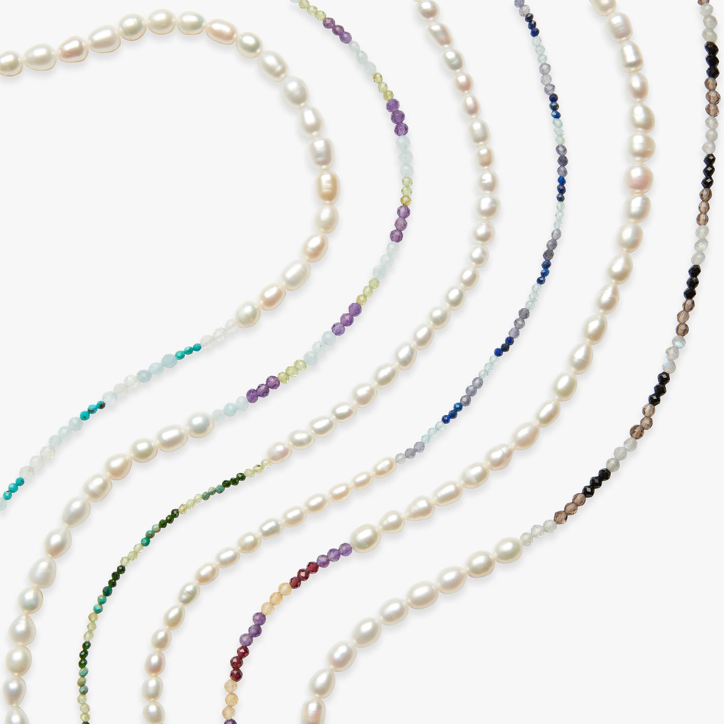 Load image into Gallery viewer, Rêve Palette necklace silver

