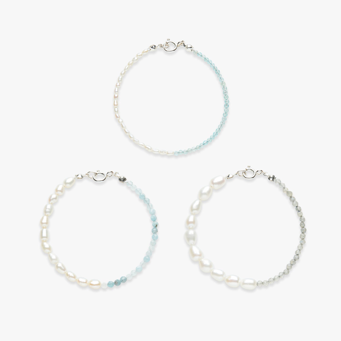 Rêve single colour bracelet silver