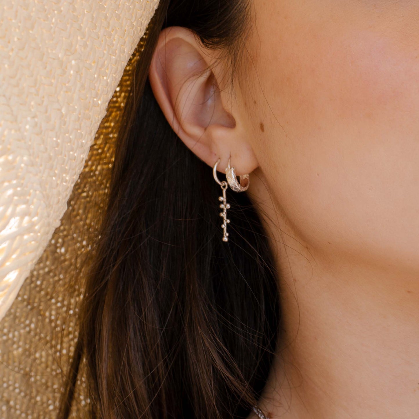 Buy Mens Hoop Earrings Mens Patterned Silver Hoops, 12mm Silver Huggie  Unique Earrings, Mens Earrings Silver Earrings Men by Twistedpendant Online  in India - Etsy